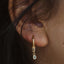 Blue Lotus Earrings