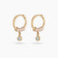Blue Lotus Earrings